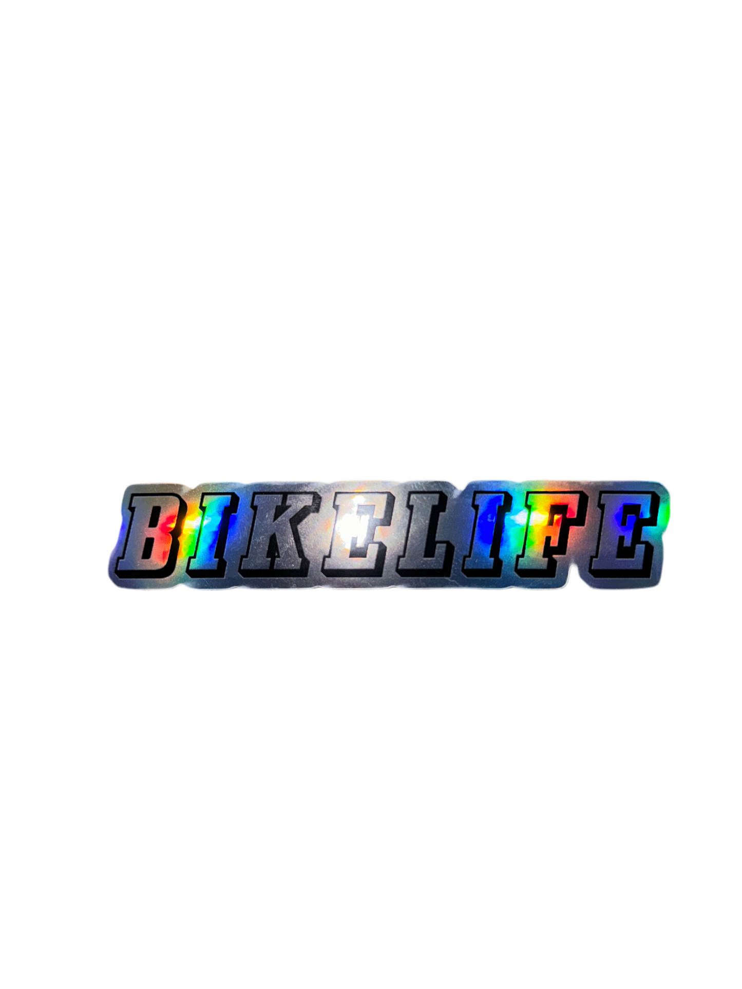 Sticker bikelife holographique V3