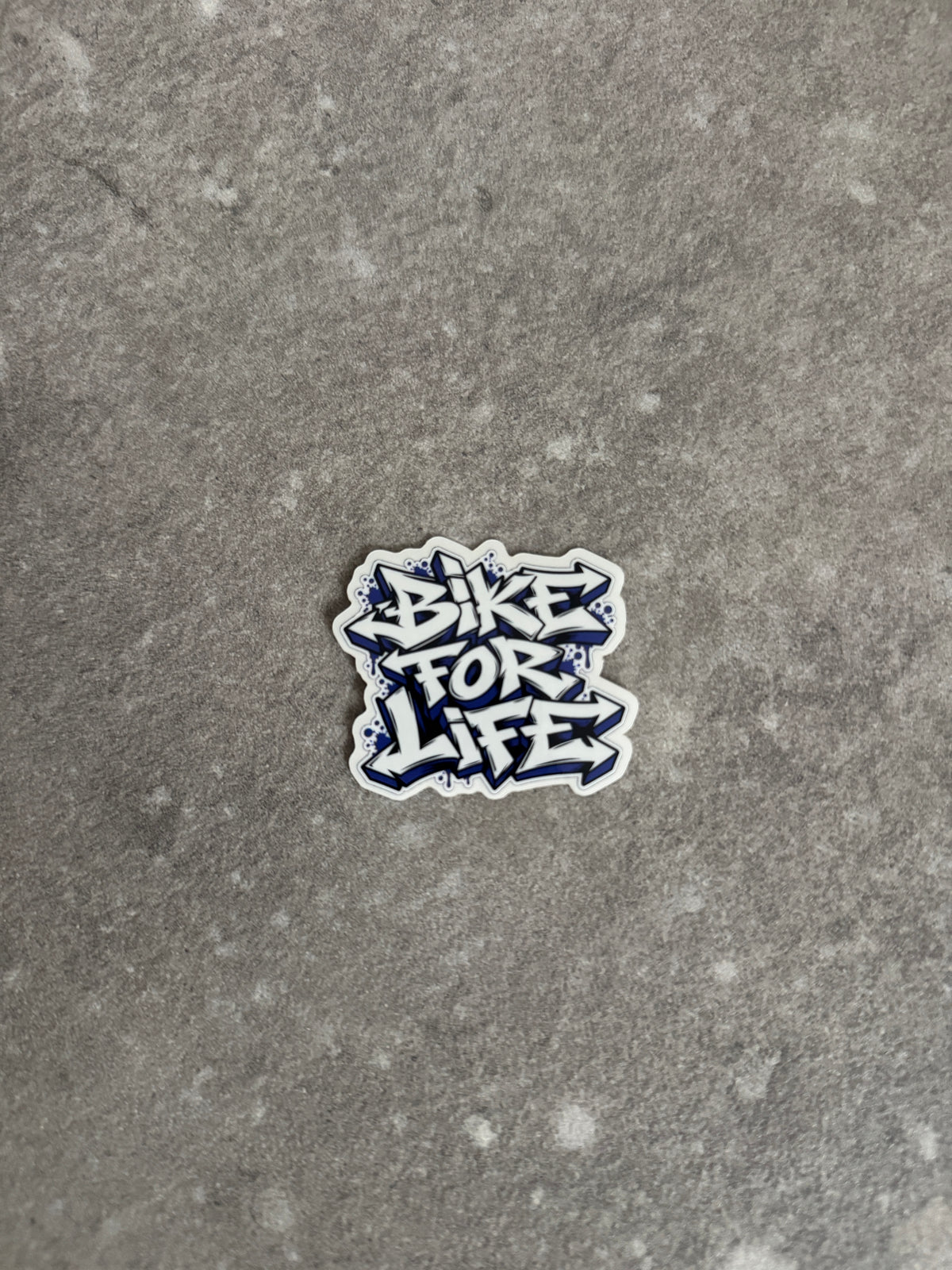 STICKERS BIKE FOR LIFE – TAG BLEU EDITION LIMITÉE