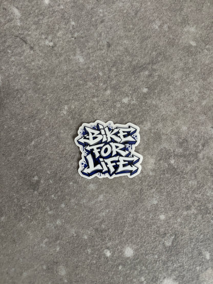 STICKERS BIKE FOR LIFE – TAG BLEU EDITION LIMITÉE