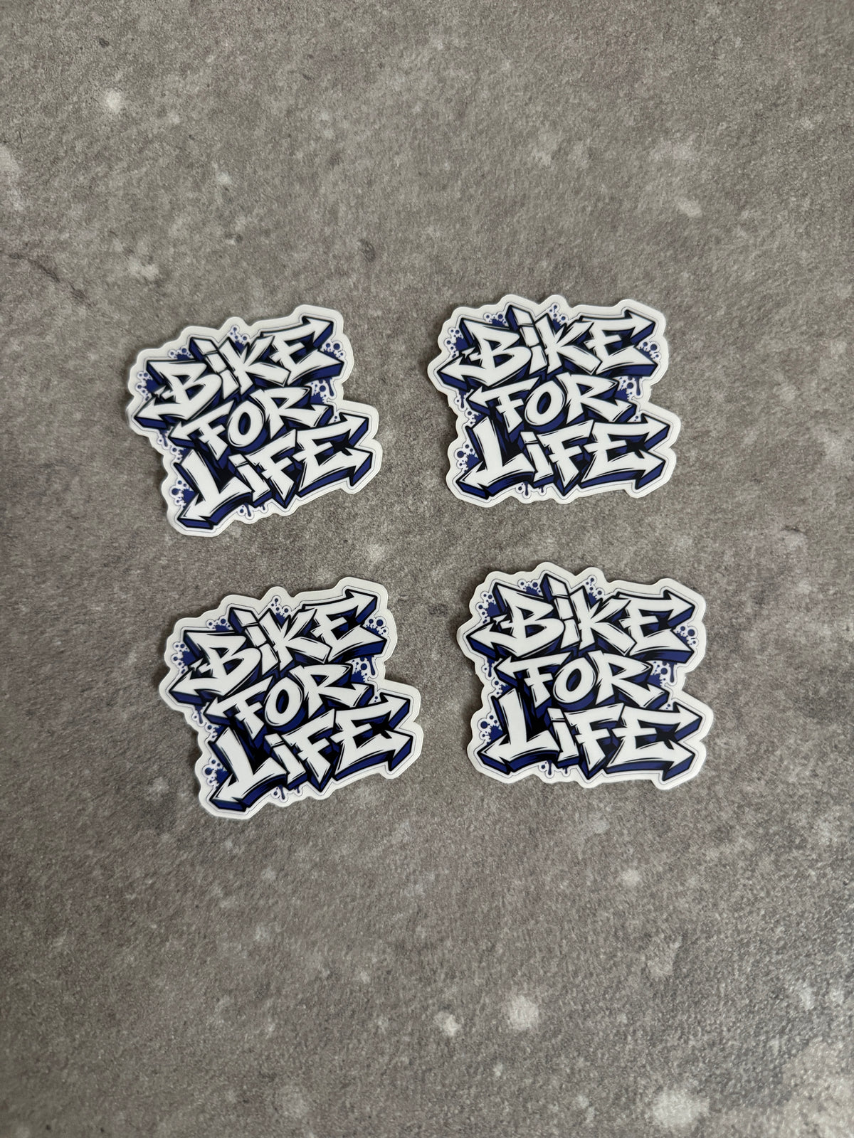 STICKERS BIKE FOR LIFE – TAG BLEU EDITION LIMITÉE