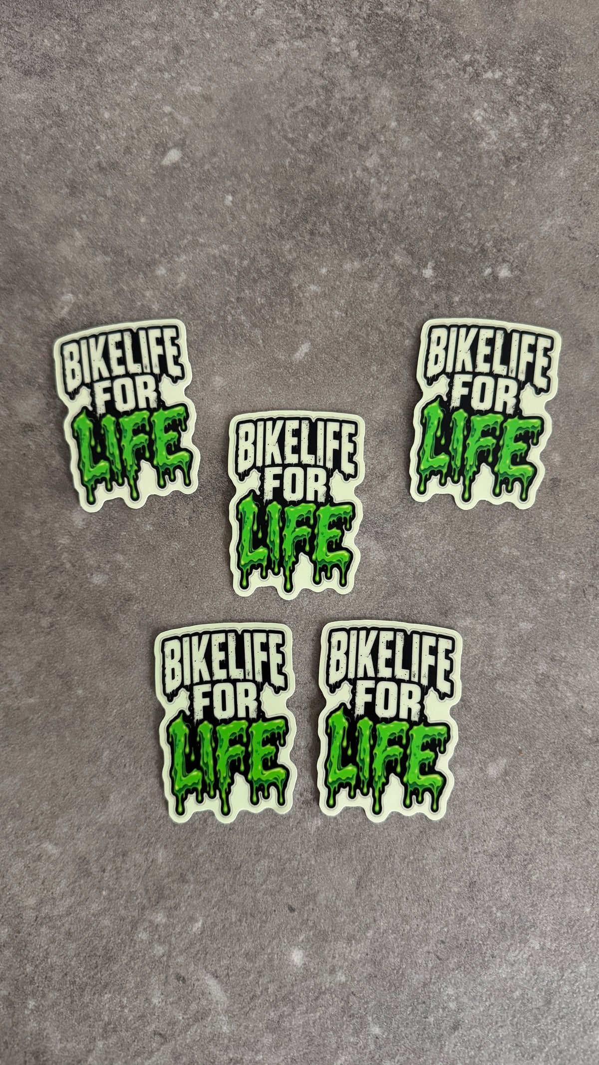 STICKER PHOSPHORESCENT BIKELIFE FOR LIFE – ÉDITION HALLOWEEN