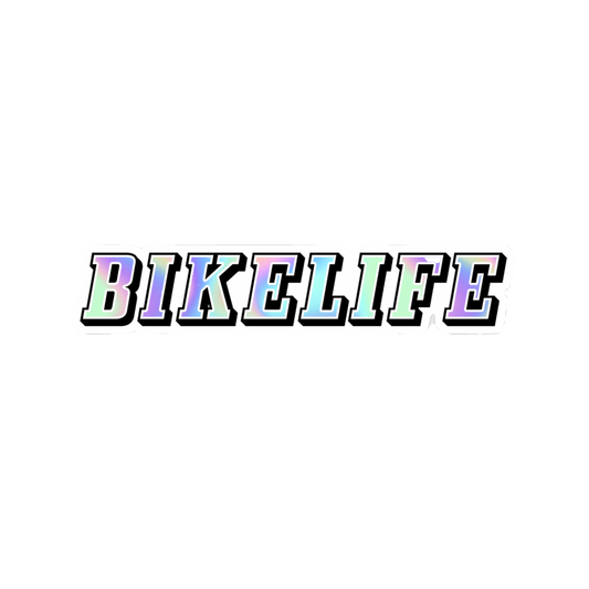 Sticker bikelife holographique V2