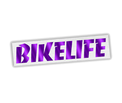 STICKER BIKELIFE REFLECHISSANT