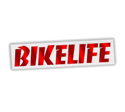 STICKER BIKELIFE REFLECHISSANT