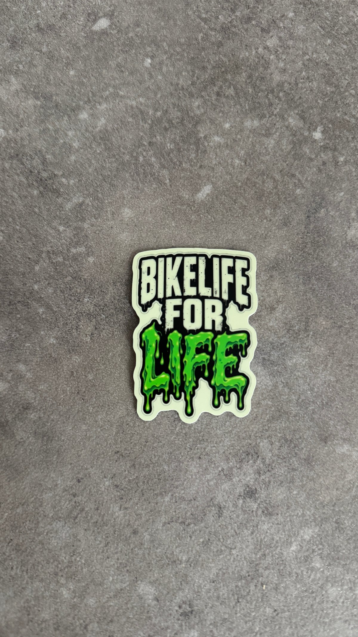 STICKER PHOSPHORESCENT BIKELIFE FOR LIFE – ÉDITION HALLOWEEN