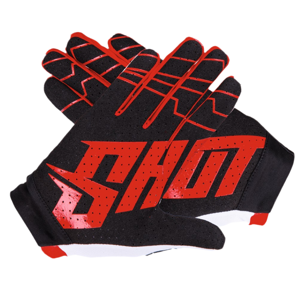 GANTS SHOT SKIN RED ADULTE