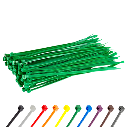 Lot de 4 colliers de serrage vélo – 10 cm