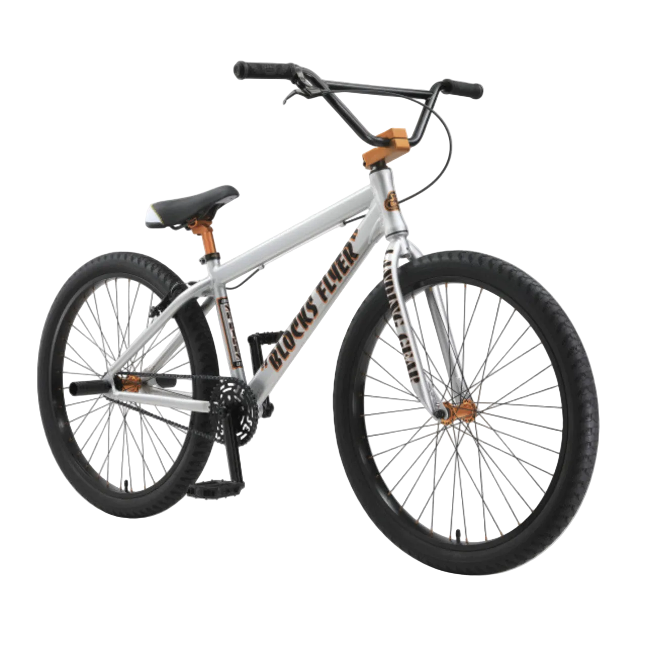 SEBikes Blocks Flyer 2026 ICED OUT SILVER 26’’