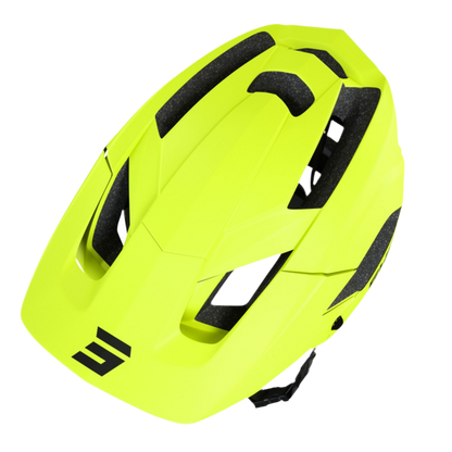 CASQUE SHOT CLIMB JAUNE FLUO MATT