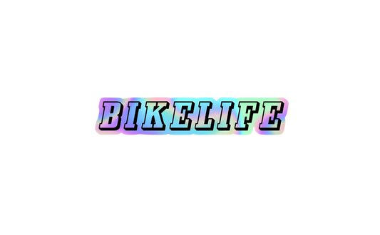 Sticker bikelife holographique V3