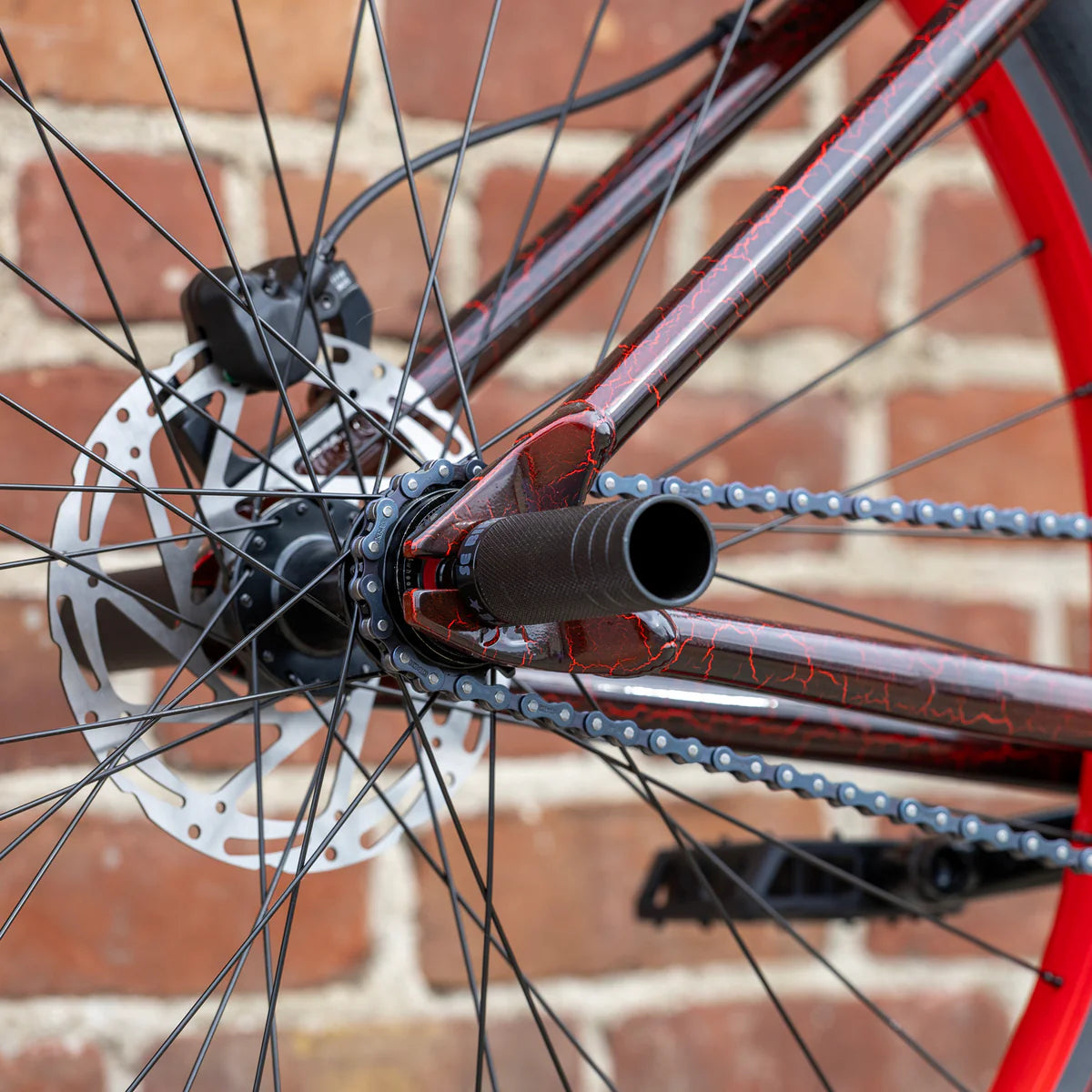 PRÉ COMMANDE - Sebikes Big Flyer HD red crackle 29 pouces