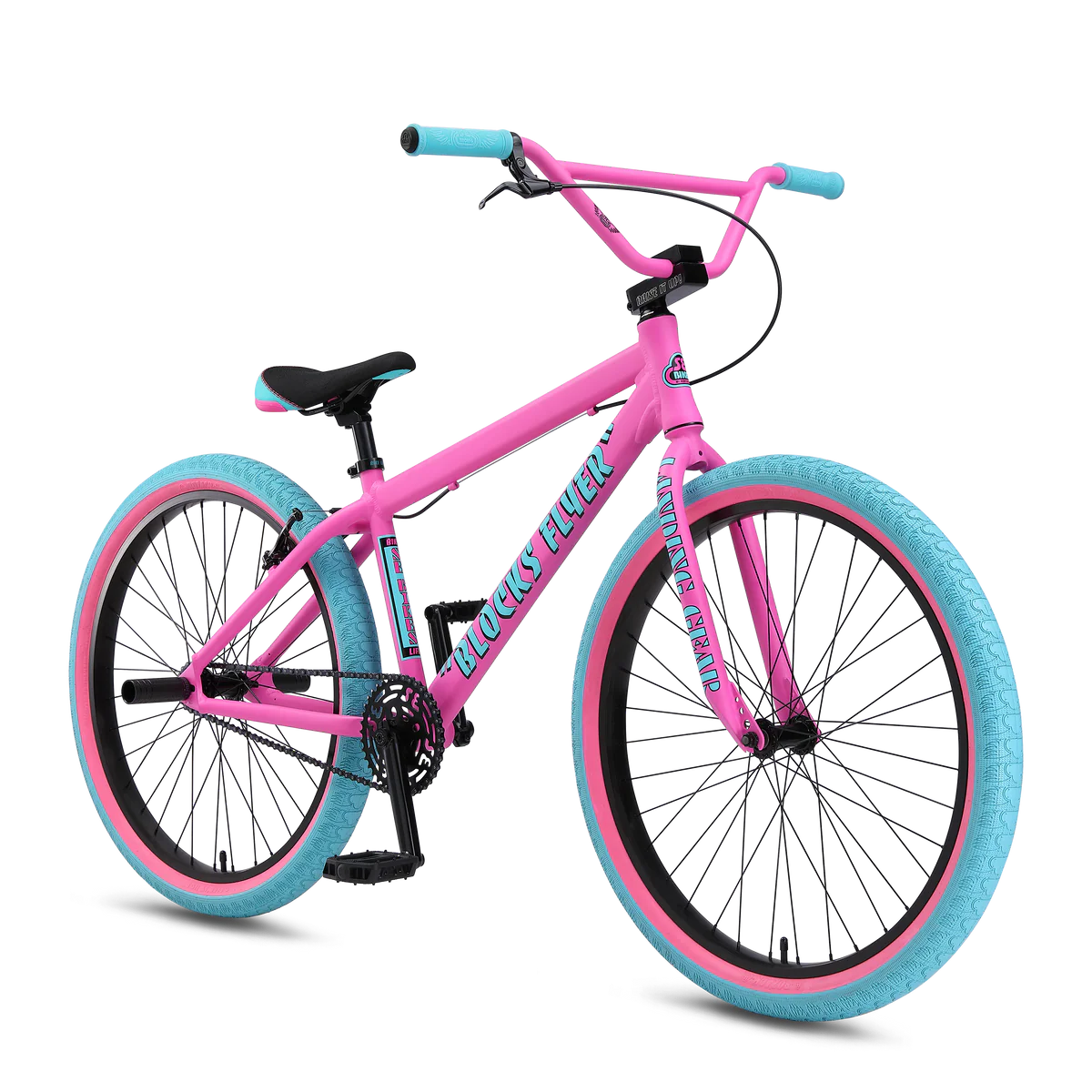 PRÉ COMMANDE - SEBikes Blocks Flyer 2026 Matte Pink Bubblegum 26’’