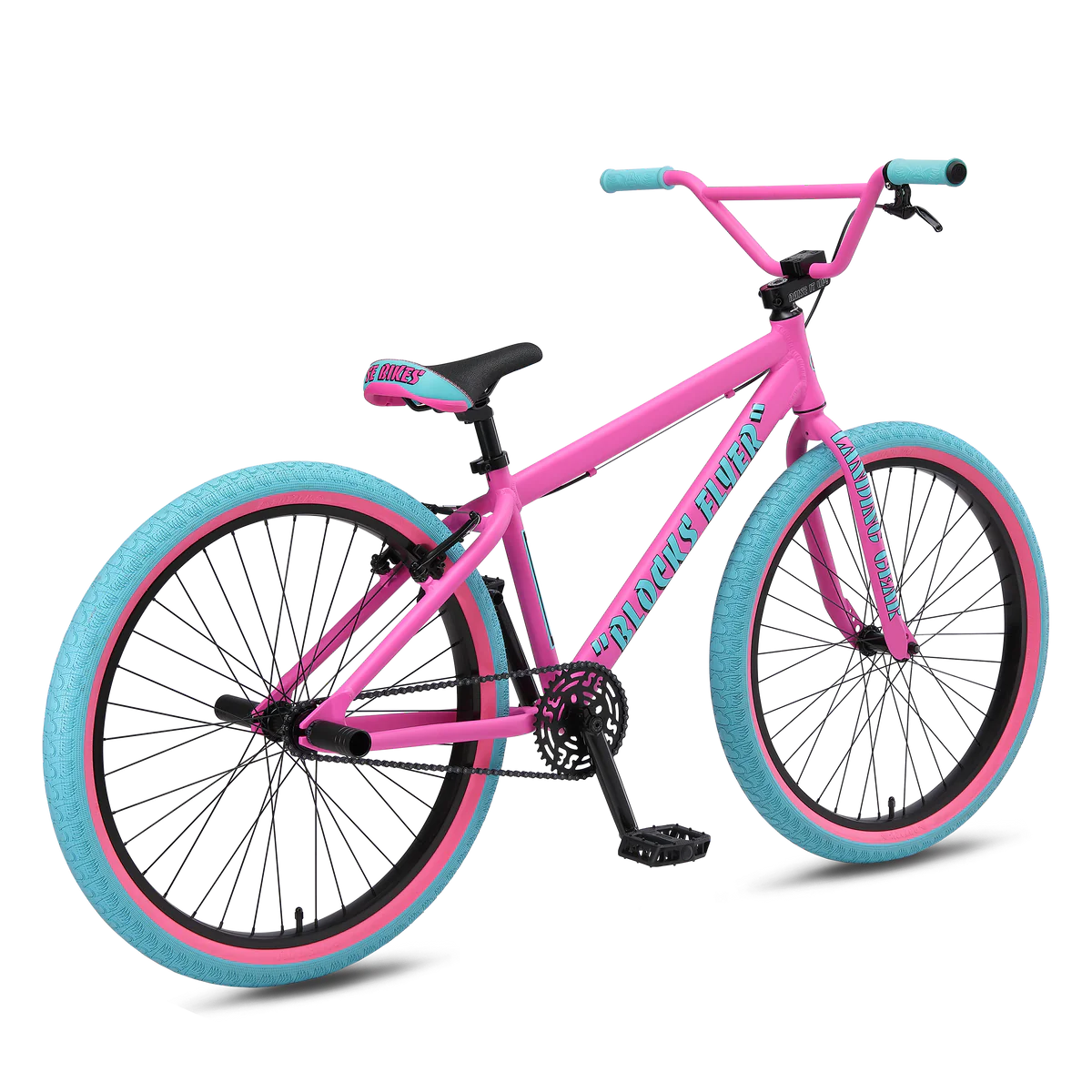 PRÉ COMMANDE - SEBikes Blocks Flyer 2026 Matte Pink Bubblegum 26