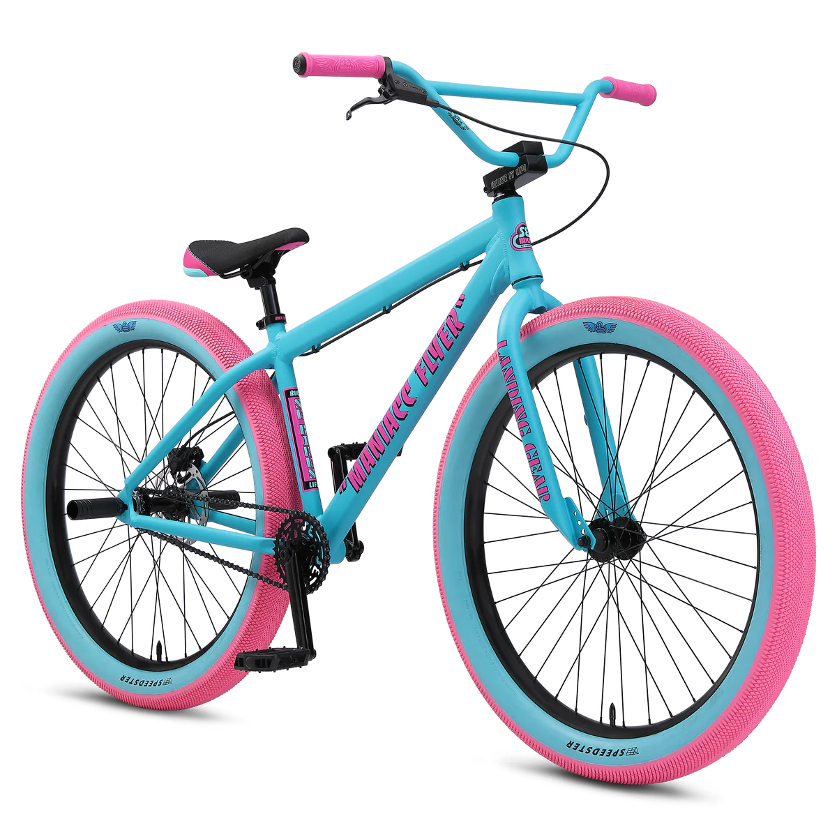 PRÉ COMMANDE - SEBikes Maniacc Flyer 2026 Bleu Bubblegum 27.5’’