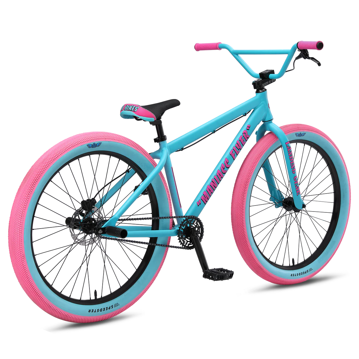 PRÉ COMMANDE - SEBikes Maniacc Flyer 2026 Bleu Bubblegum 27.5’’