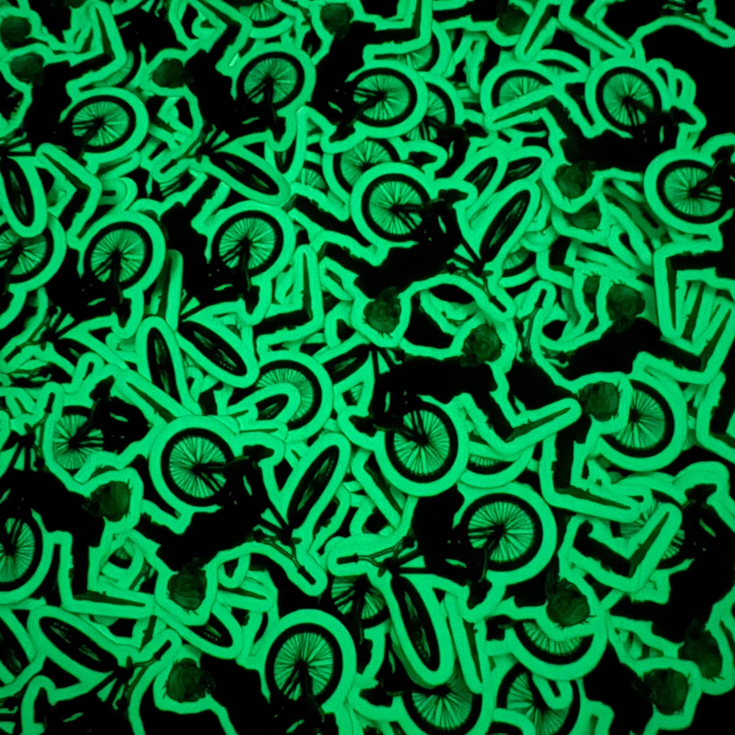 Sticker Halloween edition zombi phosphorescent