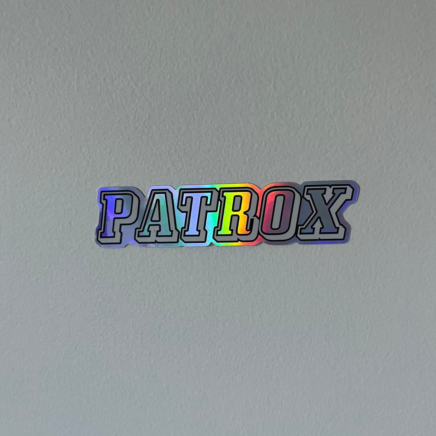 Sticker Patrox holographique