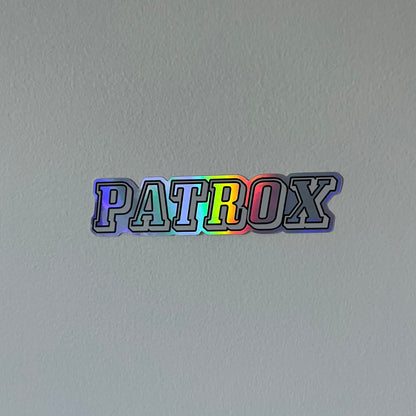 Sticker Patrox holographique