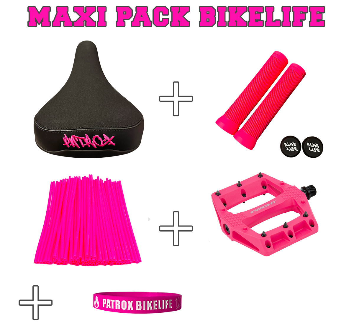 MAXI PACK BIKELIFE ROSE