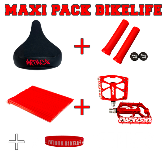 MAXI PACK BIKELIFE ROUGE