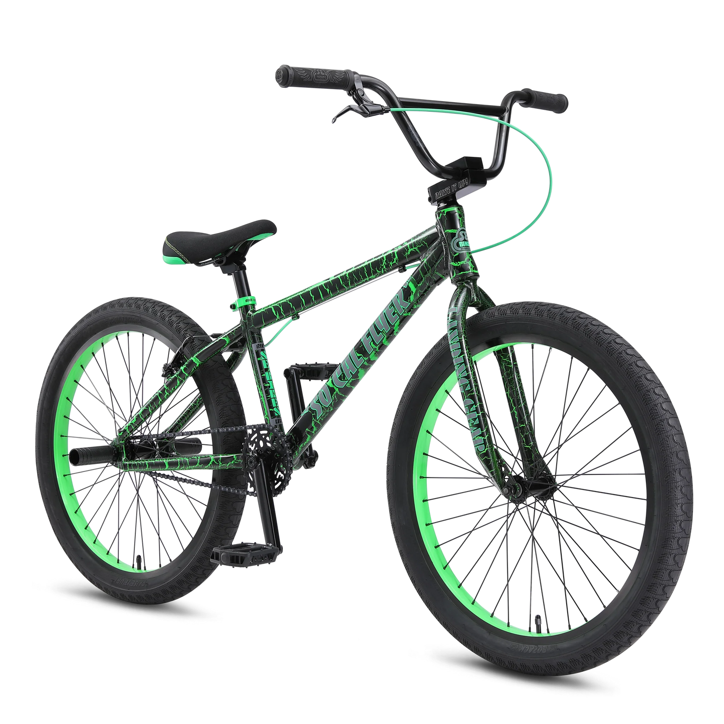 SEBikes SO CAL FLYER 2026 GREEN CRACKLE 24’’