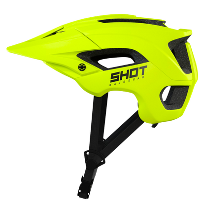 CASQUE SHOT CLIMB JAUNE FLUO MATT