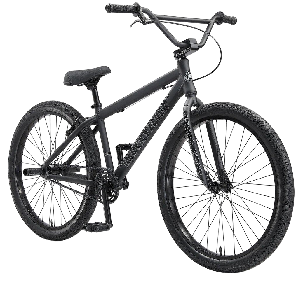 SEBikes Blocks Flyer 2025 Matte Black 26’’