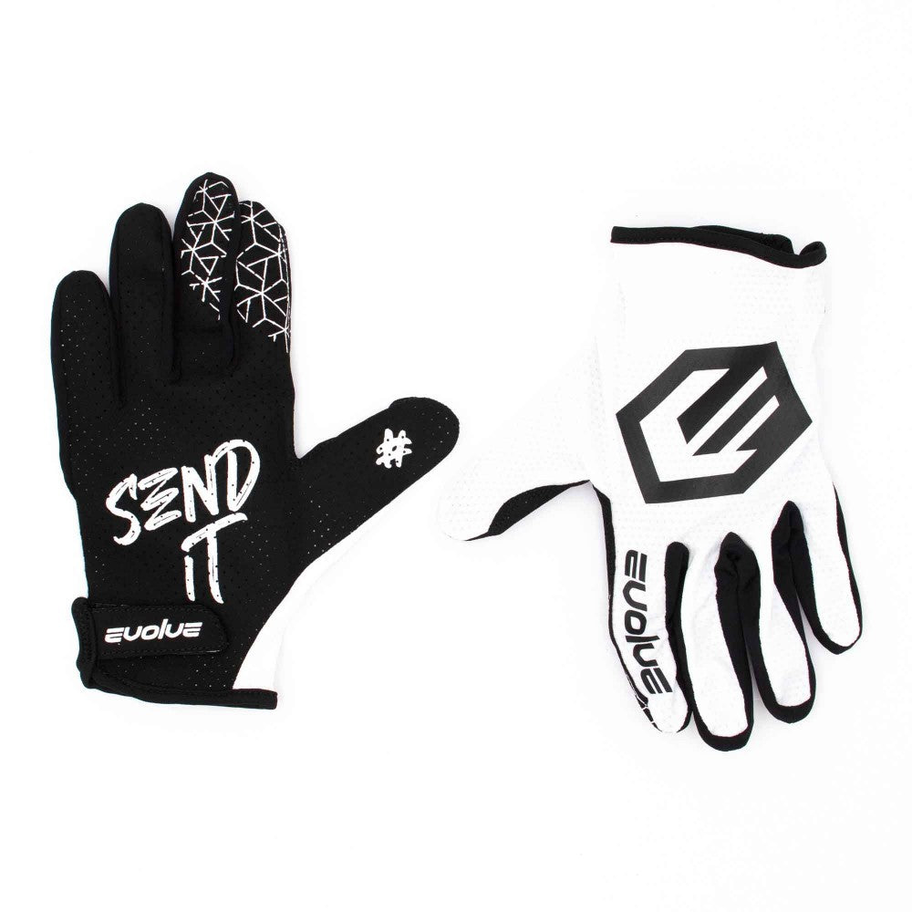 GANTS EVOLVE SEND IT KIDS WHITE/BLACK