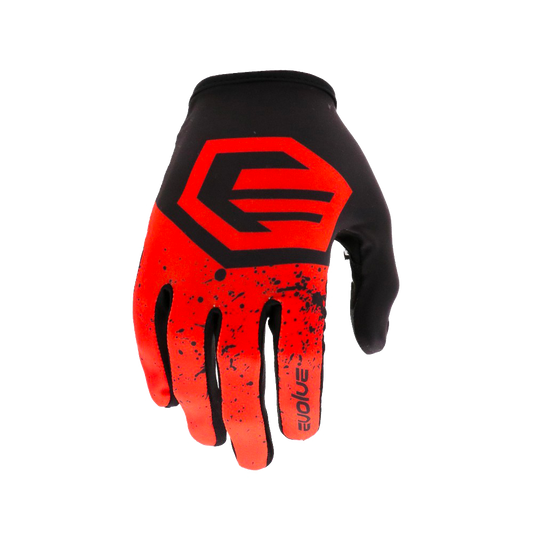 GANTS EVOLVE SPLATTER RED/BLACK