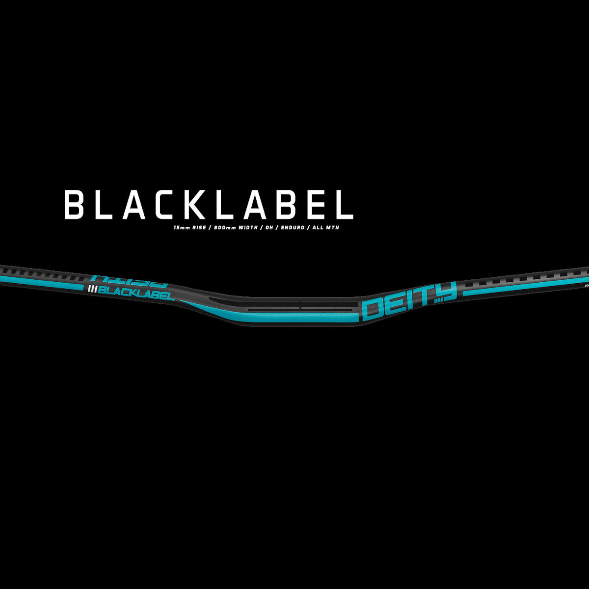 Cintre DEITY BLACKLABEL - 31.8mm Aluminium 800mm