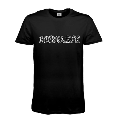 Tee-shirt logo BikeLife cloud édition noir