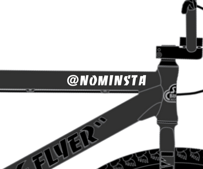 Stickers Nom Instagram personnalisable