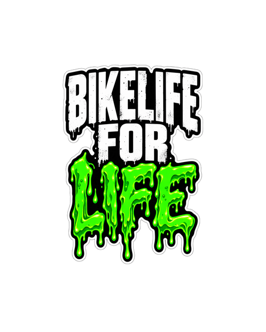 STICKER PHOSPHORESCENT BIKELIFE FOR LIFE – ÉDITION HALLOWEEN