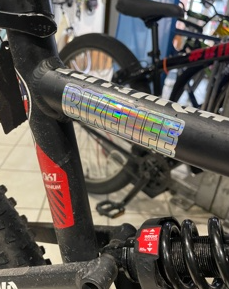 Sticker bikelife holographique