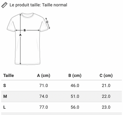 Tee-shirt BIKELIFE bavette sunset summer édition